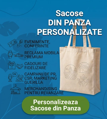 Personalizeaza Sacose din Panza