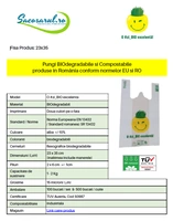 fisa pungi biodegradabile 2-3 kg - 27x45 cm