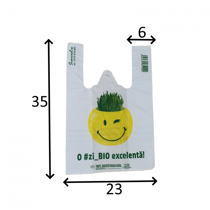 mini pack pungi biodegradabile o #zi_bio excelenta 23x35 - 27x45 cm [2]