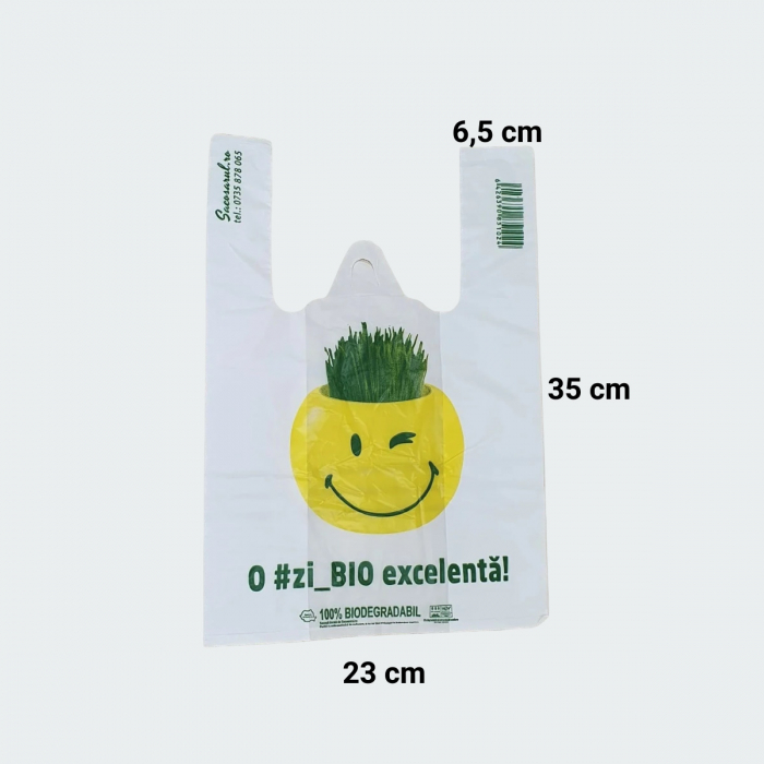 Pungi Biodegradabile Tip Maieu - Set 100 Bucati | O Zi Bio Excelenta [2]