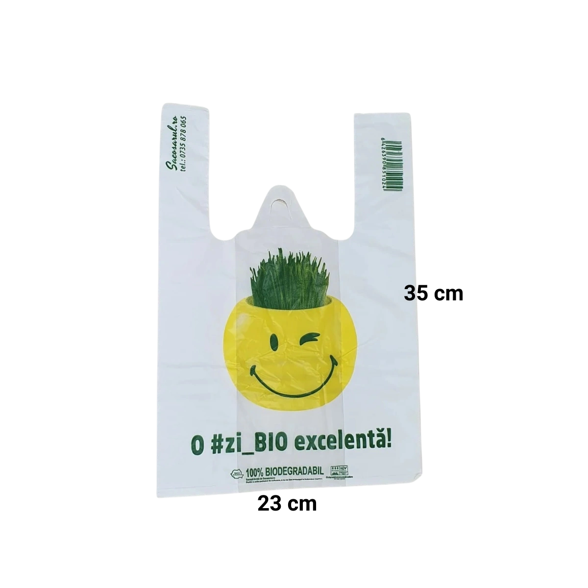 Pungi Biodegradabile Tip Maieu - Set 100 Bucati | O Zi Bio Excelenta [2]