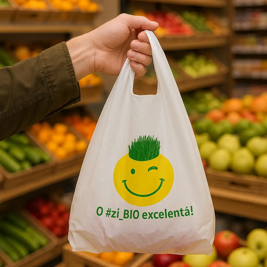 Pungi Biodegradabile Tip Maieu - Set 100 Bucati | O Zi Bio Excelenta [3]
