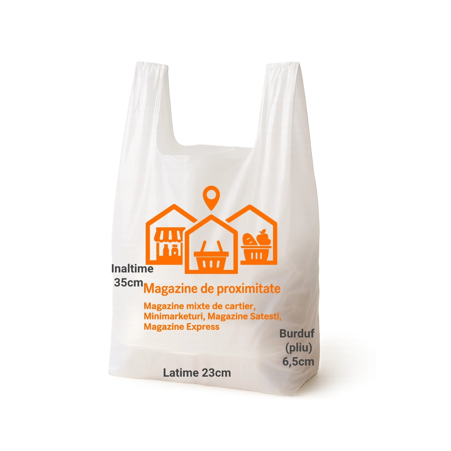 Pungi Maieu BIOdegradabile Personalizate pentru Magazine de Proximitate [2]