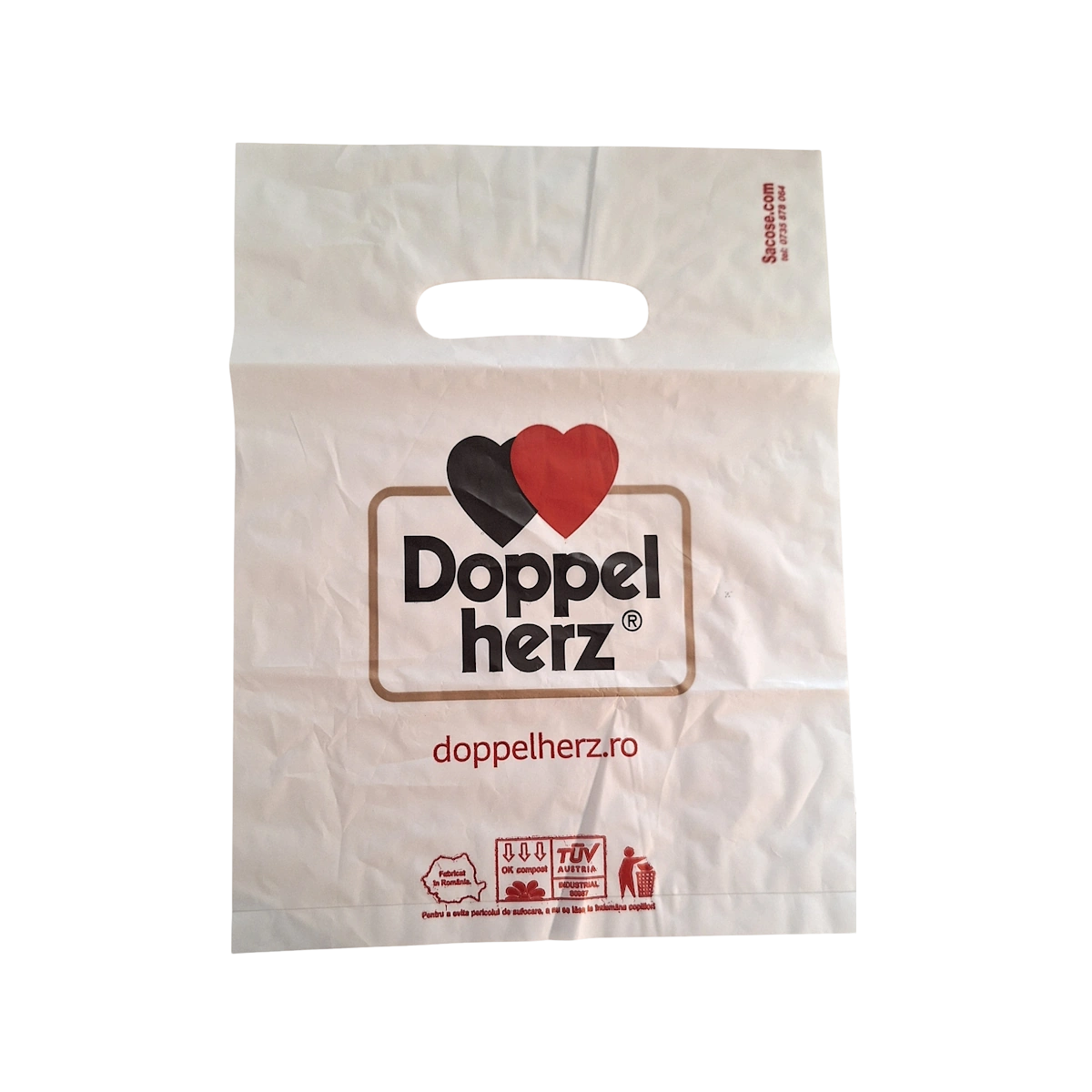 Pungi Maieu - Sacose Banana BIOdegradabile Personalizate pentru Farmacii, Magazine Naturiste, Drogherii, Cosmetice [3]