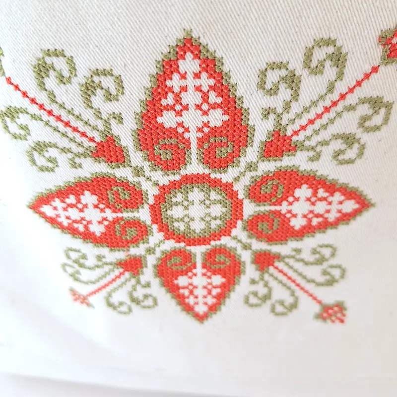 Sacosa brodata cu motive traditionale romanesti - Sacosarul.ro [2]