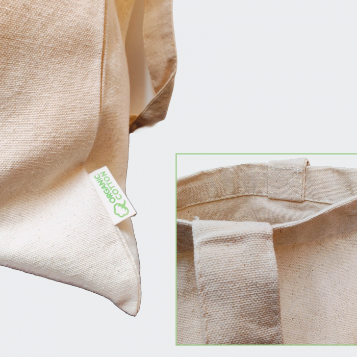 Sacose Bumbac Organic, toarte lungi, 300 g/mp, 40x40 cm [2]