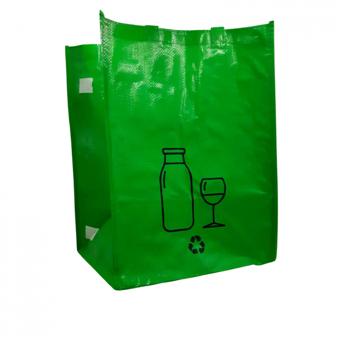 Recicly - Set Sacose Reciclare Selectiva deseuri din Hartie si carton, Sticla, Plastic [8]