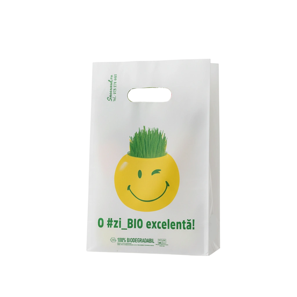 Pungi BIOdegradabile - Punga biodegradabila banana o zi_bio excelenta de 2 Kg cu 22x35 cm - 100 bucati