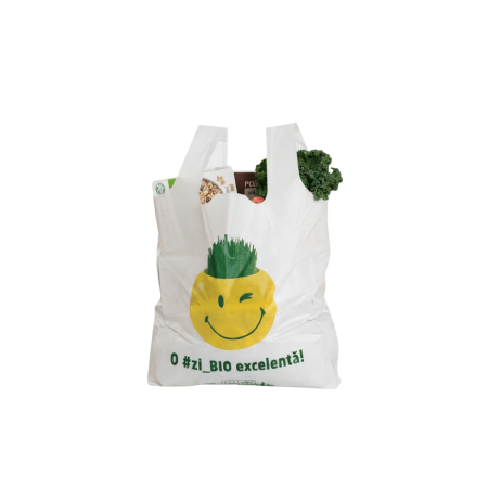 Consum Familial - Pungi Biodegradabile Tip Maieu - Set 100 Bucati | O Zi Bio Excelenta