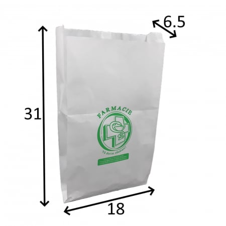 Pungi farmacie model cruce 18x6.5x31 cm - pachet 1000 buc [5]