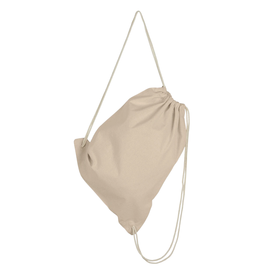 Sacose de Pictat - Rucsac din bumbac natur cu snur 34x42 cm