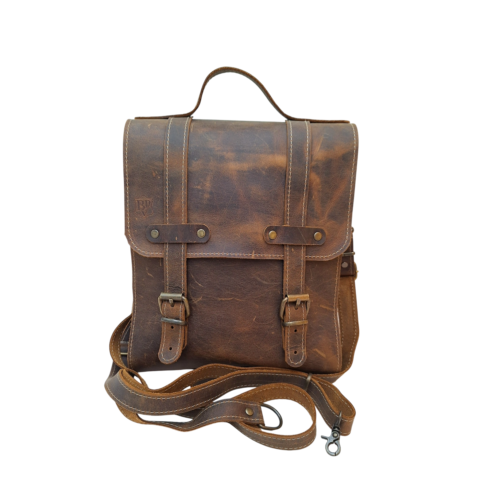 rucsac piele naturala lucrat manual romania blackvan heritage series [0]