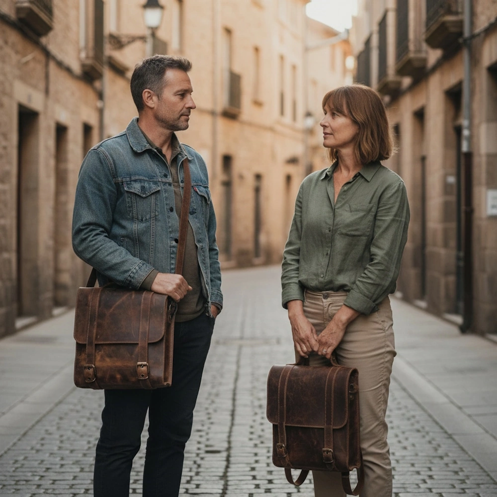 Rucsac Heritage Series No.4 – maro vintage [7]