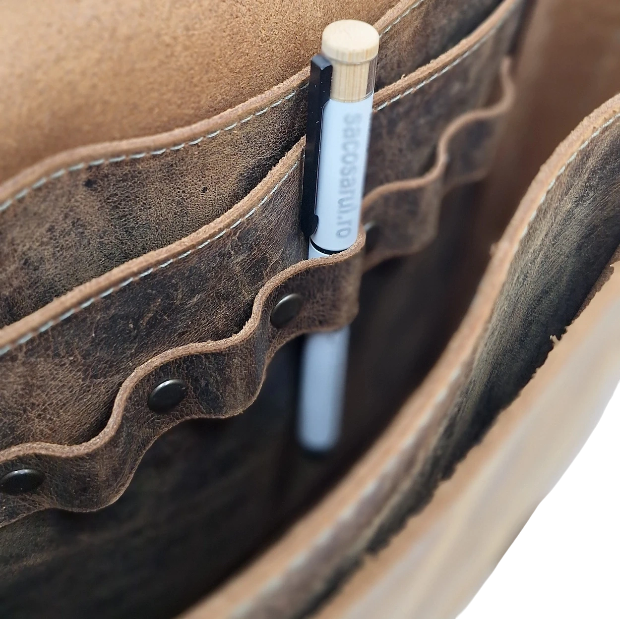 Rucsac Heritage Series No.4 – maro vintage [3]