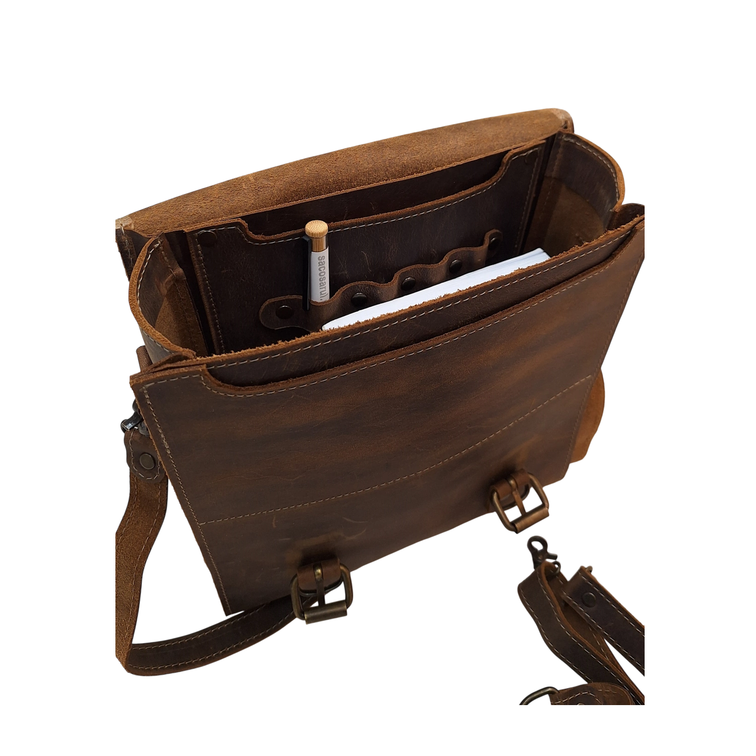 Rucsac Heritage Series - piese artizanale din piele naturala [2]