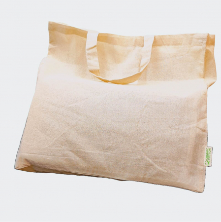 Sacose Bumbac Organic cu toarte scurte, 120 g/mp, 40x40+3x10 cm [2]