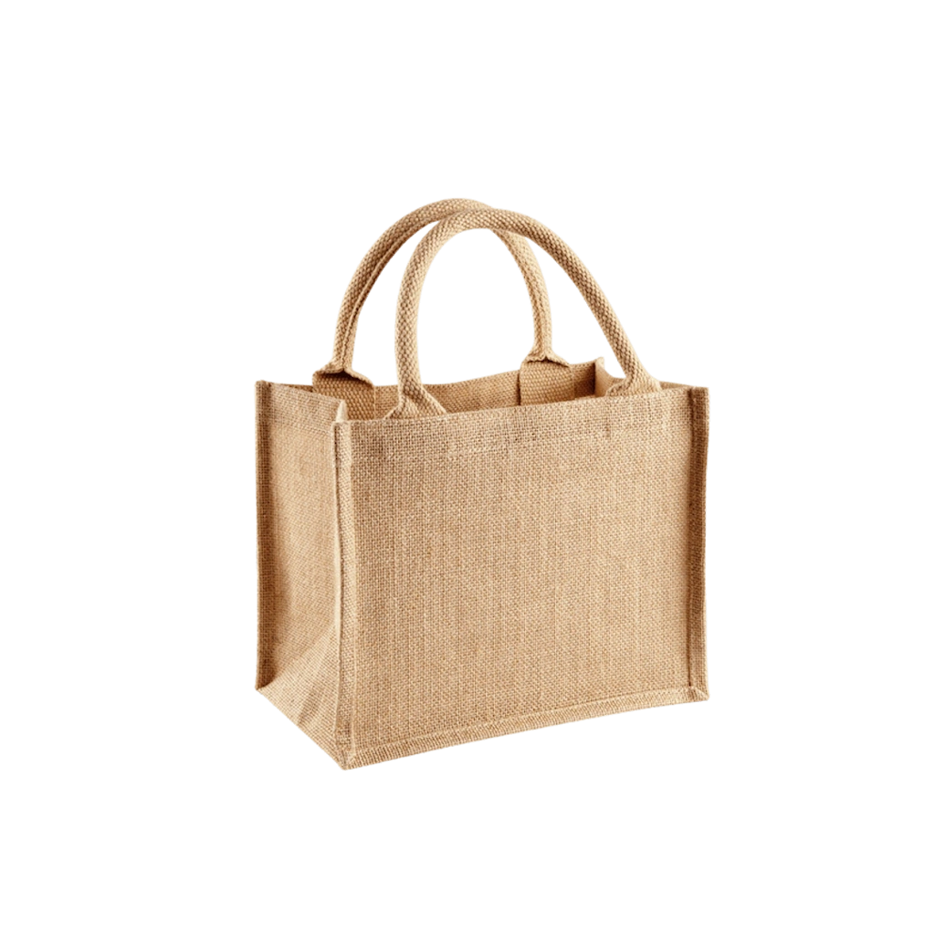 Sacose din Iuta - Sacose din Iuta Natur 20x20x12 cm cu toarta natur