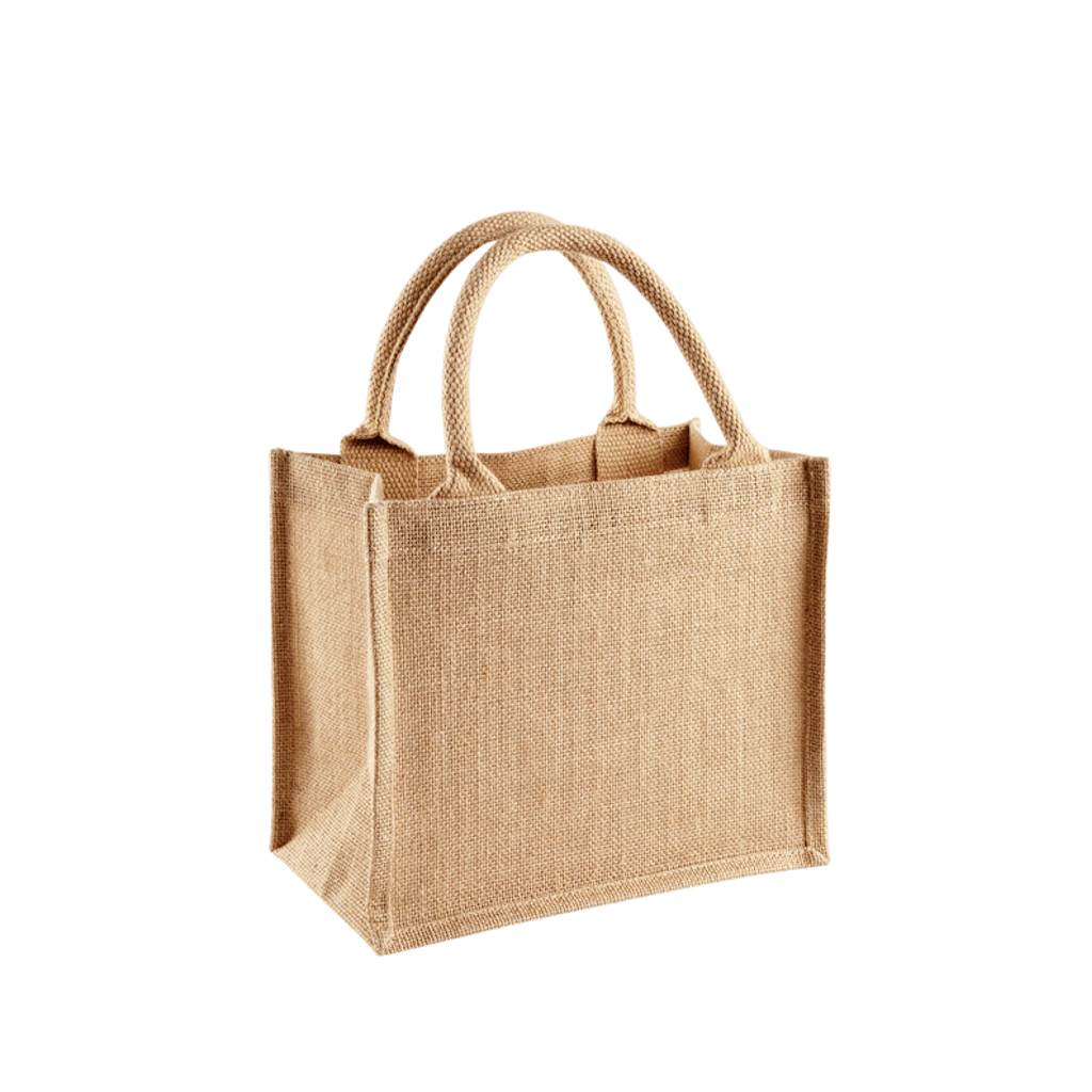 Sacose - Saculeti din Panza - Sacose din Iuta Natur 26x22x14 cm cu toarta natur