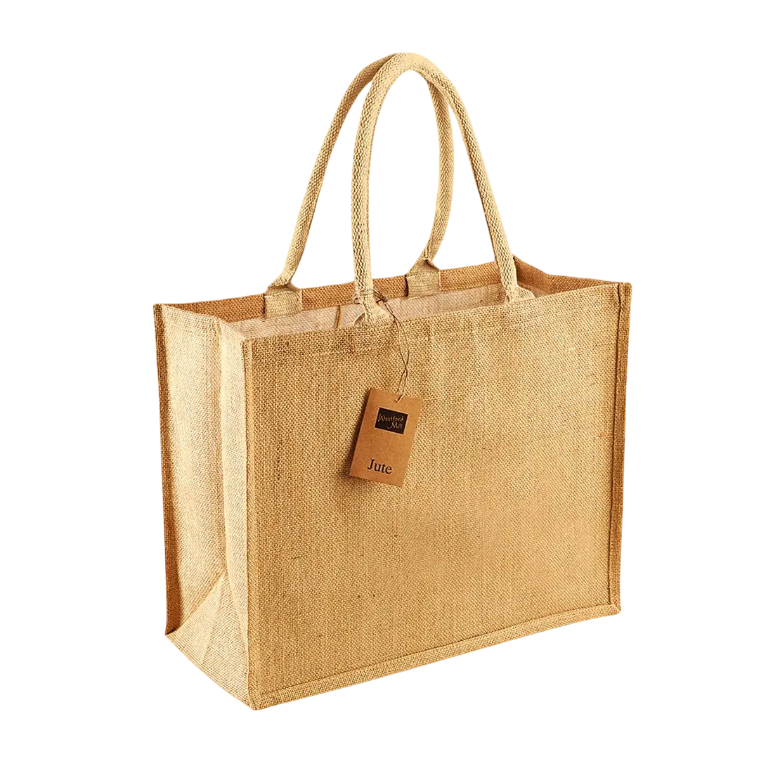 Sacose - Saculeti din Panza - Sacose din Iuta Natur 42x33x19 cm cu toarta natur