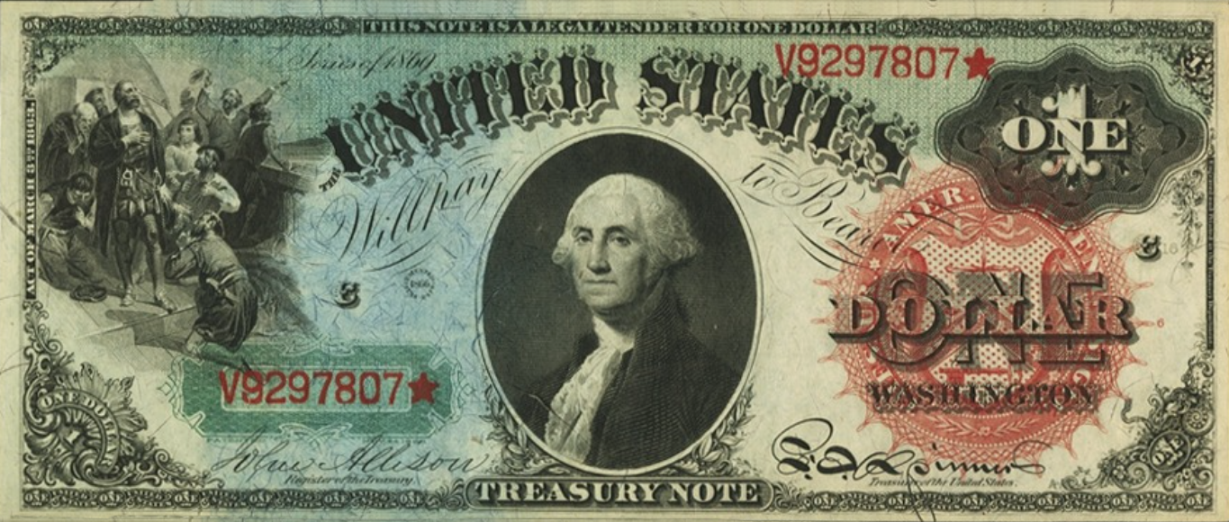 Bancnota 1 dolar colectionari de bancnote
