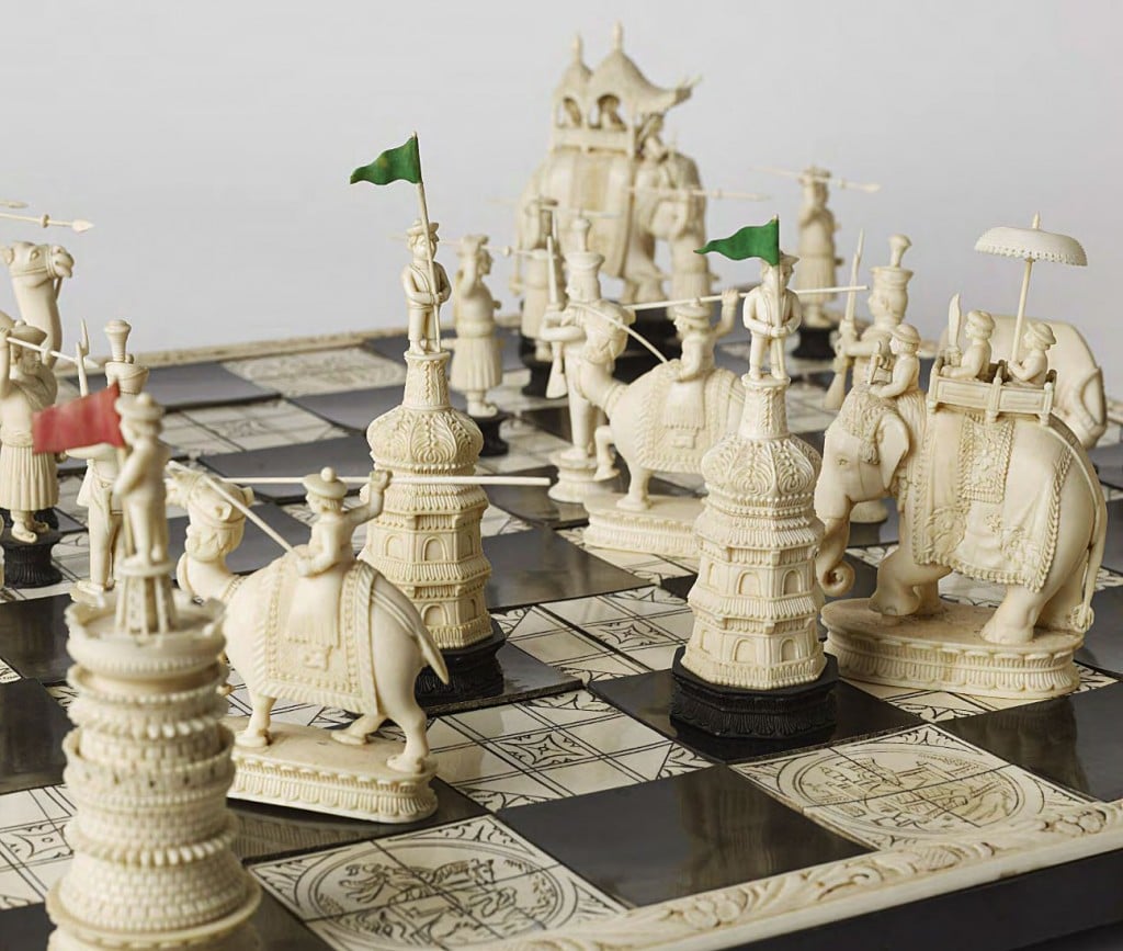Arta războiului: seturi de șah de colecție
