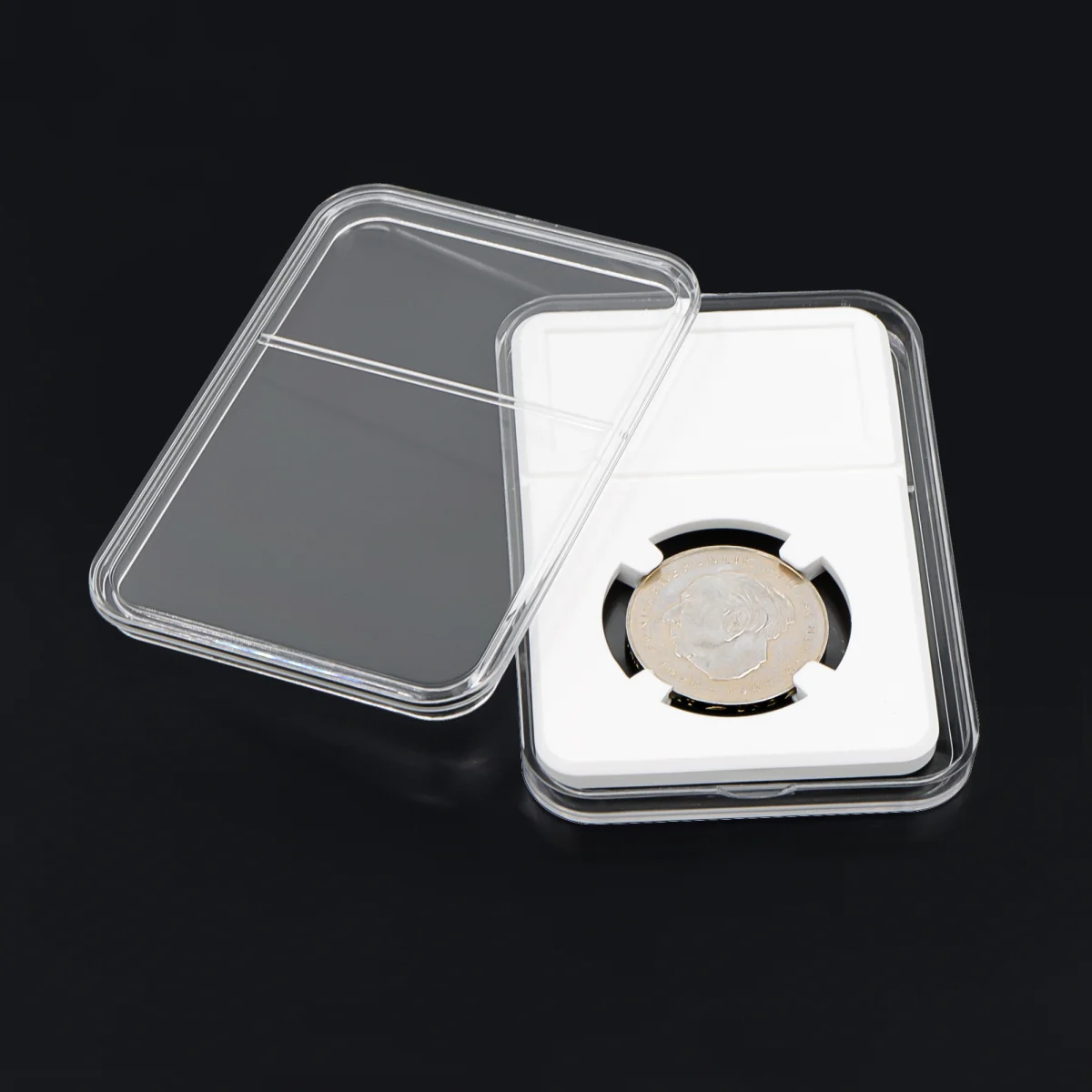 5 capsule slabs pentru monede de 23mm [4]