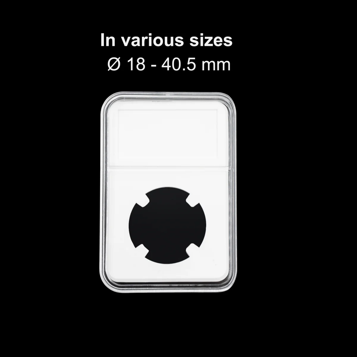 5 capsule slabs pentru monede de 22mm [2]