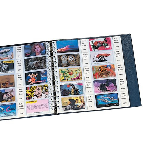 Phone card album, Favorite, with 5 foils and included labels-7579 [2]