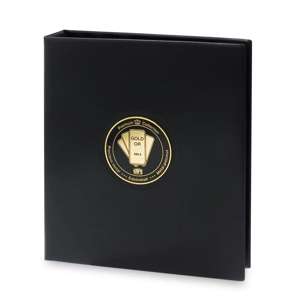 Album pentru lingouri de aur, Premium, cu 4 folii incluse-7408 [2]