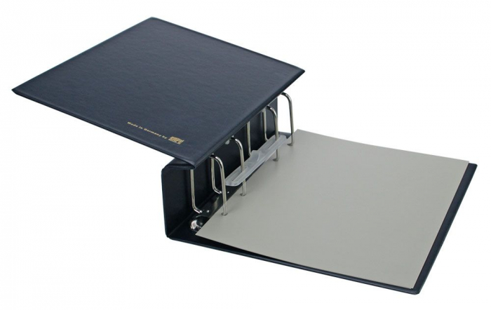 Album pentru monede, 4 Folii si intercalari negre - Standard Compact-7810 [2]