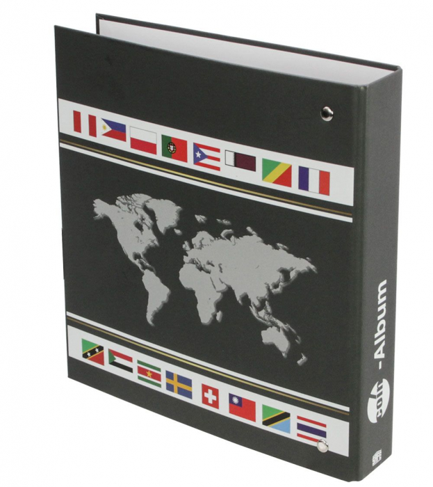 Album pentru monede cu 5 folii pentru 116 monede max. 40mm - Designo-Universal-8558 [2]