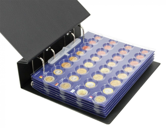 Album de monede, TOPSet, pentru seturi de monede euro in capsule [2]