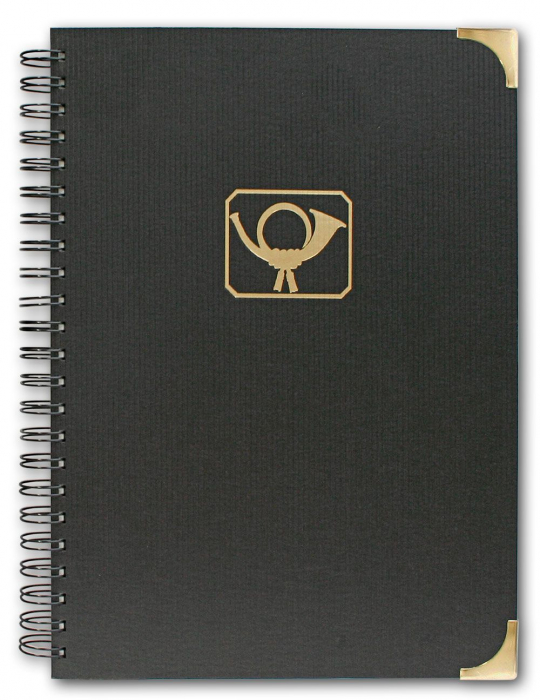 Clasor pentru timbre  16 file / 32 pagini albe - Trend-125 [2]