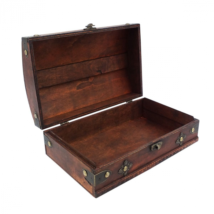 Small wooden jewelry box-3154 [3]