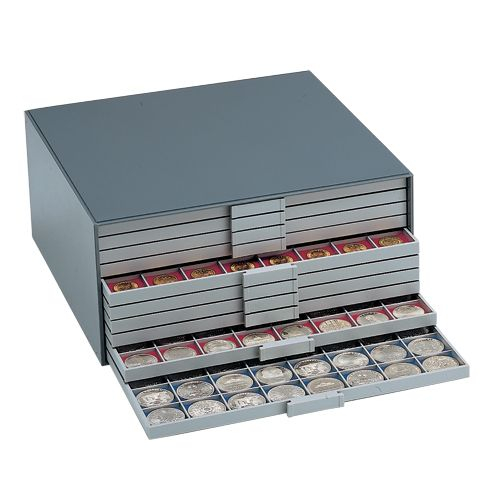Cutie monede, BEBA-Maxi, 10 sertare pentru peste 500 monede-6099 [1]