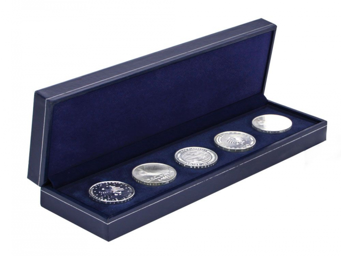 Cutie de monede, Eleganta, pentru pana la 5 monede de 55 mm-7918 [3]