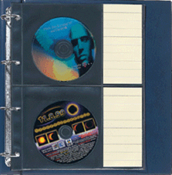 Folie pentru CD DVD Blue Ray pentru Albumul CD DVD Compact A4 486-496pa [1]