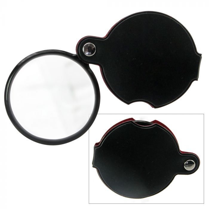 Lupa pliabila marire 3.5x, etui de piele cu interior captusit in catifea-9847 [2]