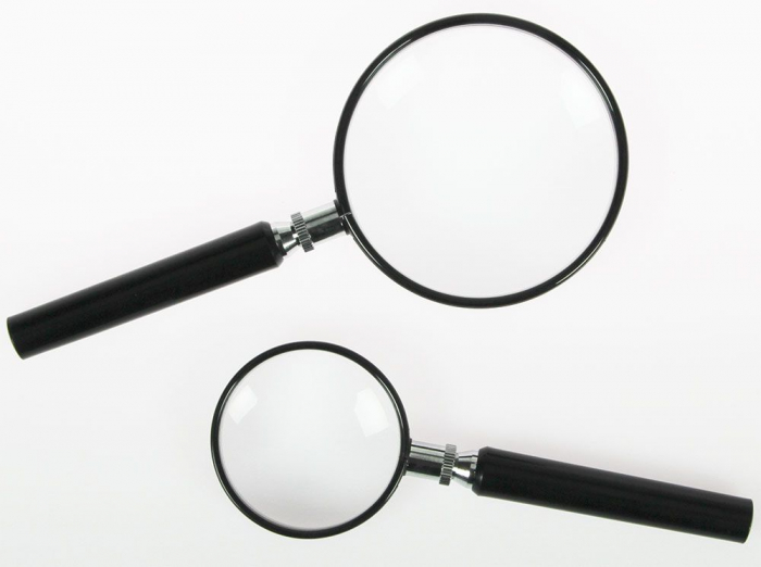 75 mm diameter metal magnifier with 3x magnification-9540 [2]