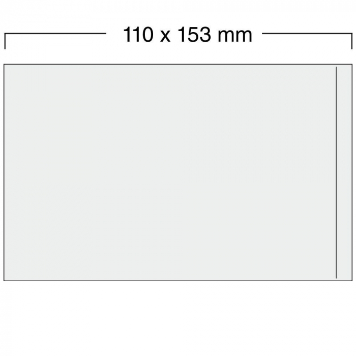 Posete transparente subtiri - 95 x 144 mm-9248 [2]