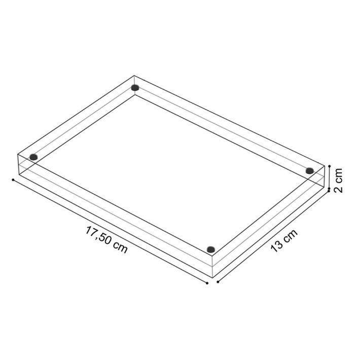 Rama acrilica magnetica 175 x 130 x 20 mm-5107 [6]
