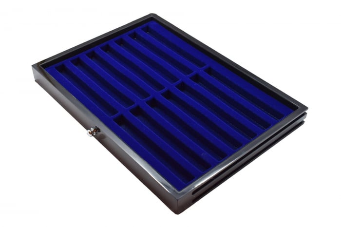 Sertar lemn inaltime 25 mm, Black Lacquer, pentru instrumente de scris-5908-1 [2]
