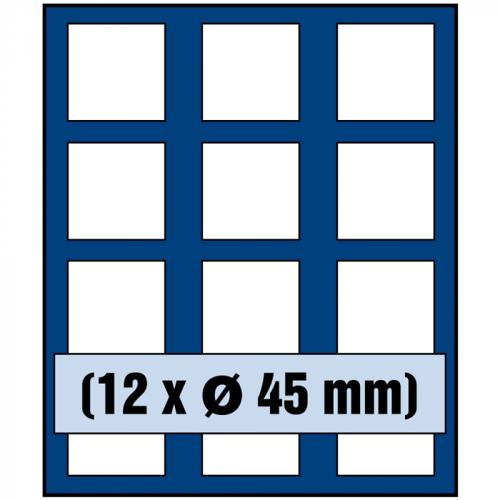 Nova coin tray for 12 coins up to 45 mm-6345sp [2]