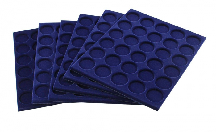 SAFE 280 Big blue velvet coin tray for 35 coins up to 34mm [2]