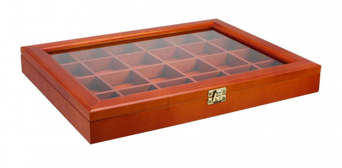 Vitrina din lemn pentru expunere „Woody [6]