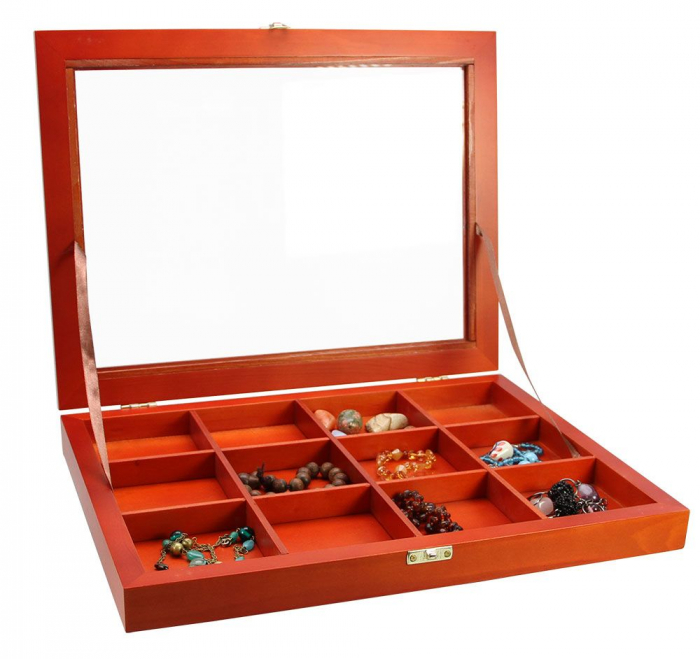 Vitrina din lemn pentru expunere „Woody [2]