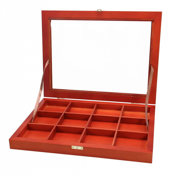 Vitrina din lemn pentru expunere „Woody [3]