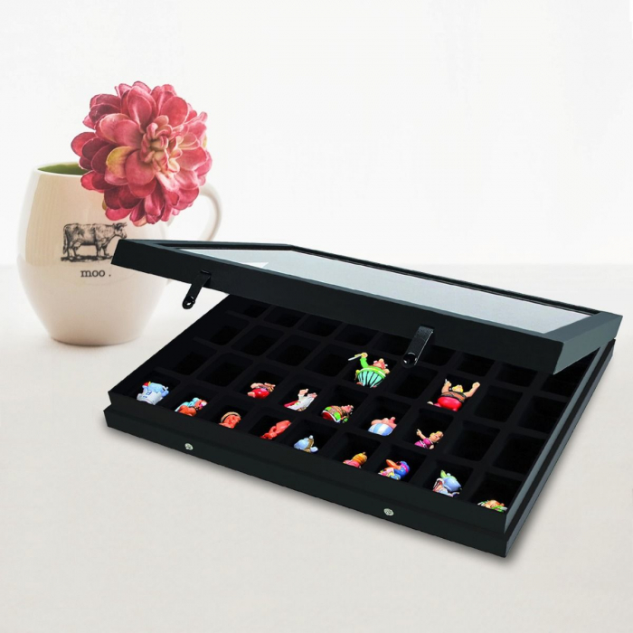 Display case Black Edition 45 compartments 36 x 49 mm-5677 [7]