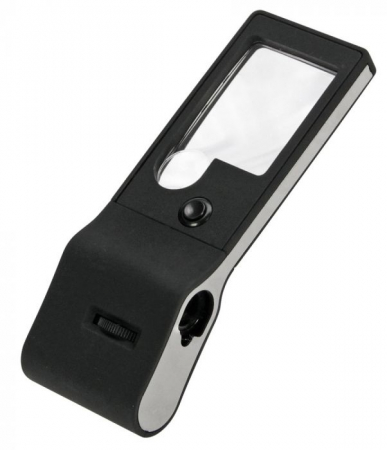 Lupe si Lampi UV - Lupa cu lumina UV, marire de pana la 10 x, pentru bancnote-4651