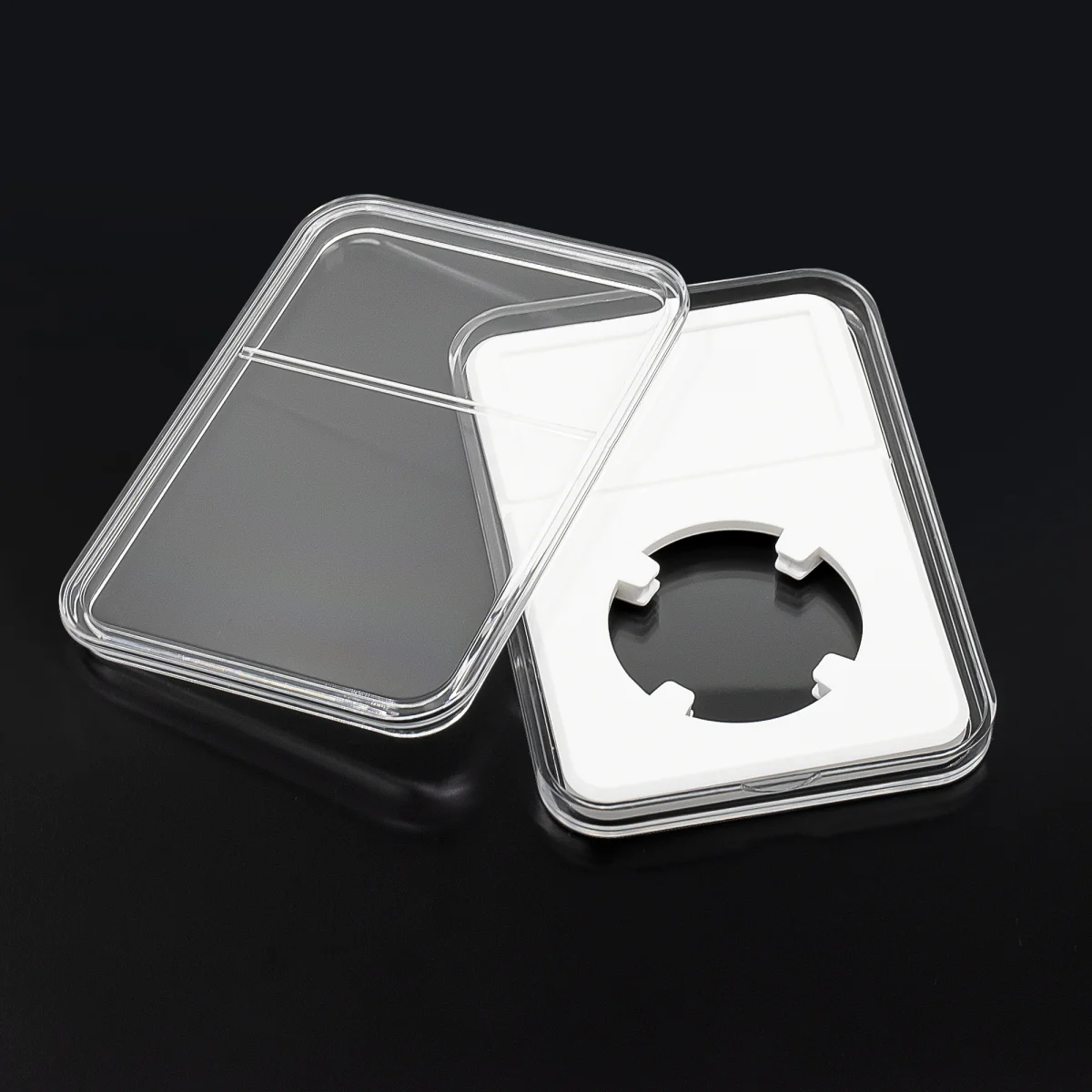 Capsule Slabs pentru monede - 5 capsule slabs pentru monede de 36mm